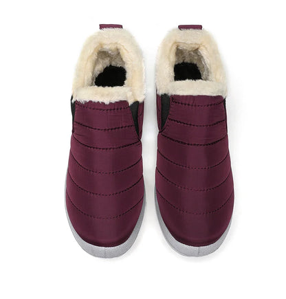 Men’s Winter Ankle Boots — Warm Fur Lined Snow Boots, Casual Shoes for Men and Couples