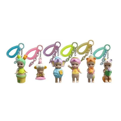 Candy House Keychain Blind Box – Cute Handmade Doll Bag Pendant for Girls