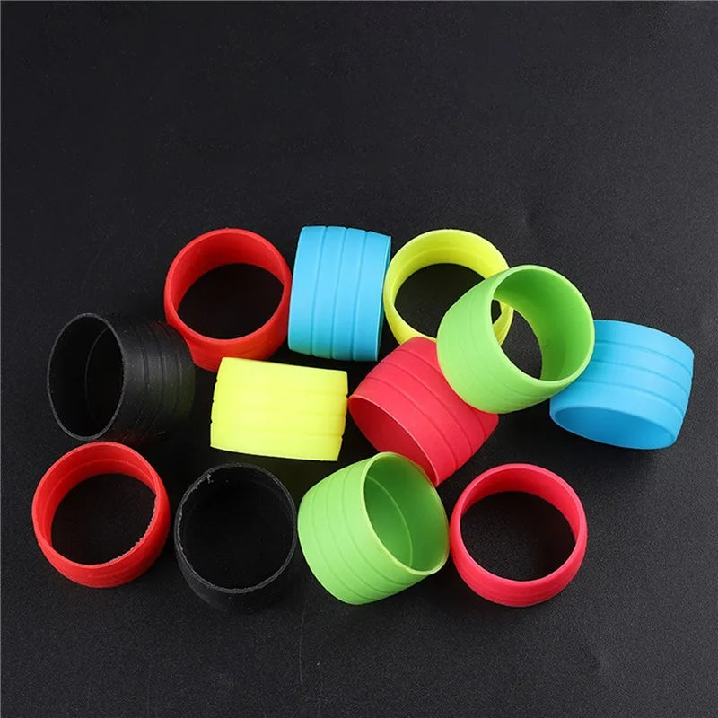 Road Bike Handlebar Tape Plugs – Anti-Slip Silicone End Caps for Waterproof, Wear-Resistant Bar Tape