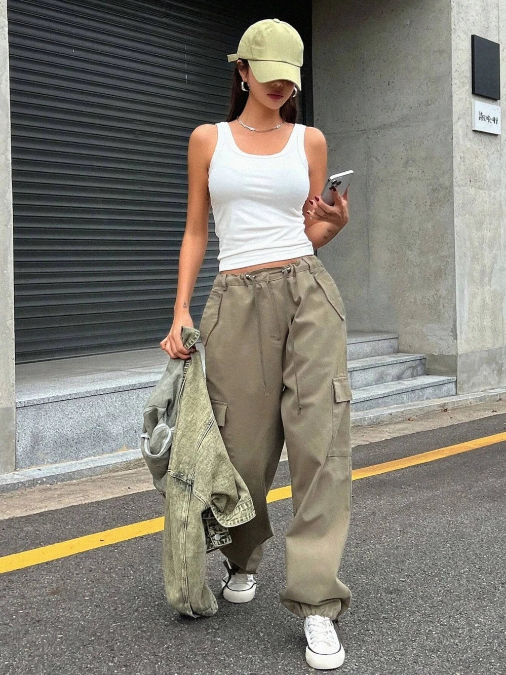 Women’s Camisole Tank Top – Soft Knit Sleeveless Summer Shirt, Tight & Sexy Outerwear Layer