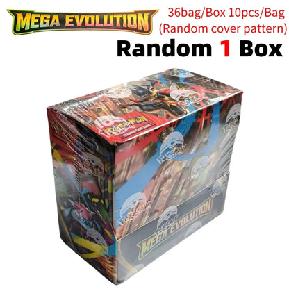Pokémon Mega Evolution Phantasmal Flames TCG Cards – English 9+1 Booster Pack Trading Card Collection Set