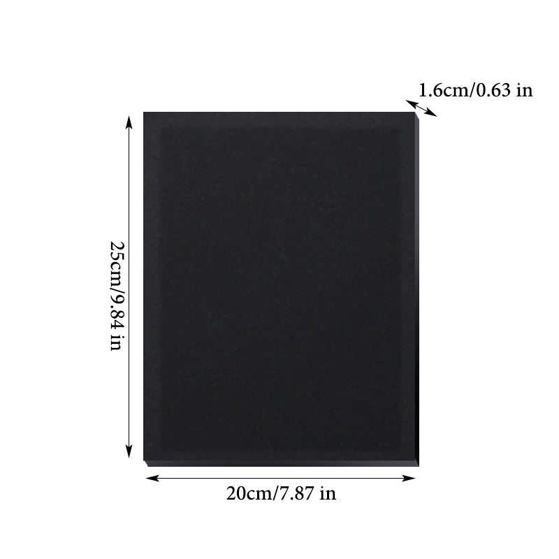 Black Canvas Wooden Oil Painting Frame – Cotton DIY Graffiti Canvas for Children & Beginner Art Practice Supplies