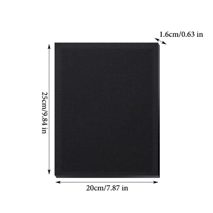 Black Canvas Wooden Oil Painting Frame – Cotton DIY Graffiti Canvas for Children & Beginner Art Practice Supplies