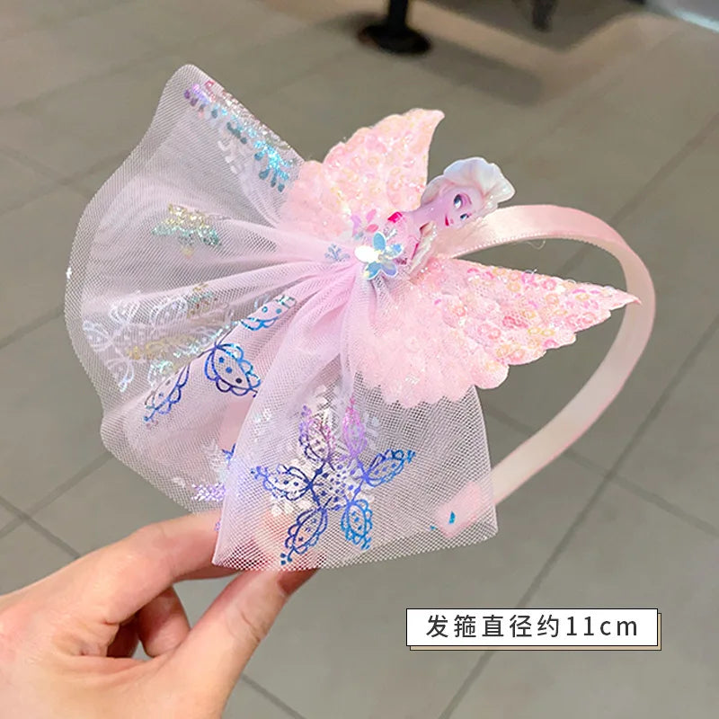 Kawaii Anime Frozen Sanrio Princess Crown - Elsa Headdress Jewelry for Girls & Baby - Party Decoration & Gift Accessory