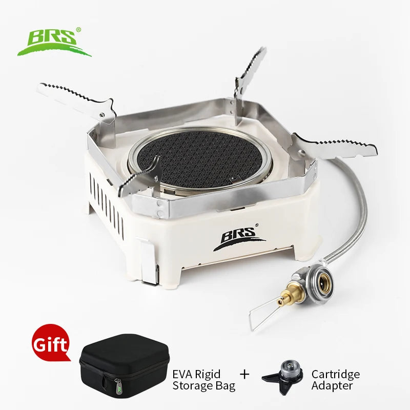 BRS-K007 3600W Camping Gas Stove - High-Power Infrared Portable Split Burner for Hiking & Outdoor Cooking