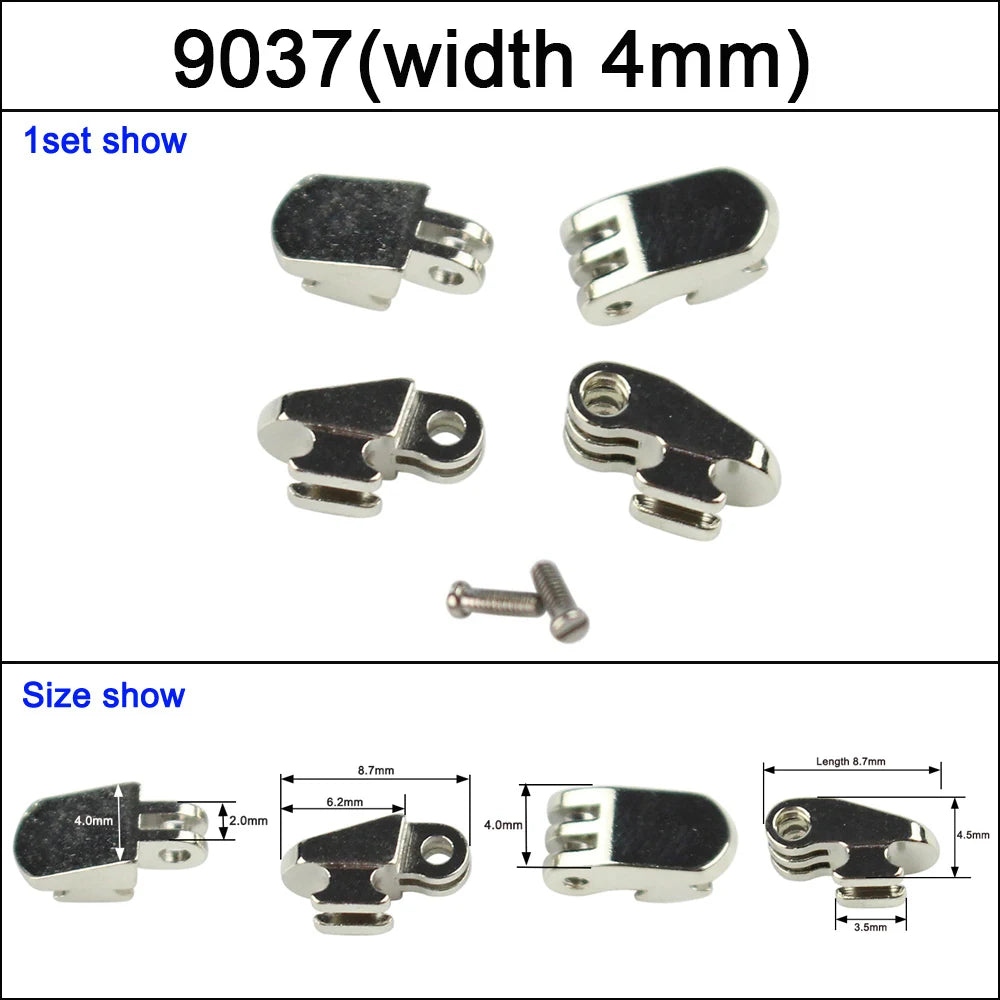 10 Sets Eyeglasses Hinge Replacement - Plastic Frames, Acetate Sunglasses, Wooden Glasses Repair Parts & Accessories