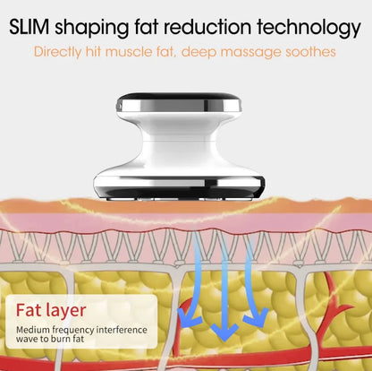 EMS Portable Body Slimming Machine – LED Fat Burner & Anti-Cellulite Massager for Weight Loss & Body Shaping