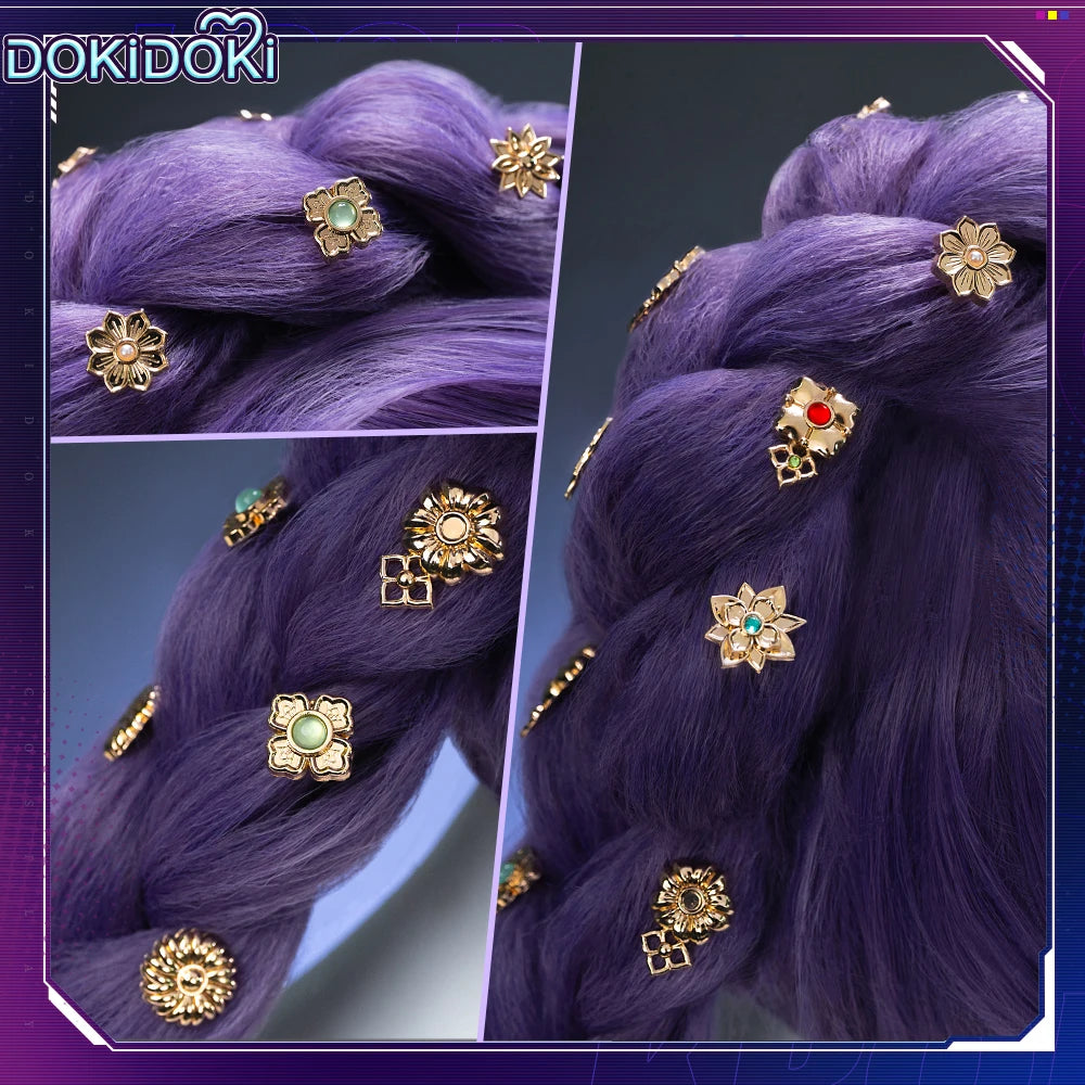 Rumii Miraa Zoeyy Cosplay Earrings — DokiDoki Metal Headwear for Halloween & Costume Accessories