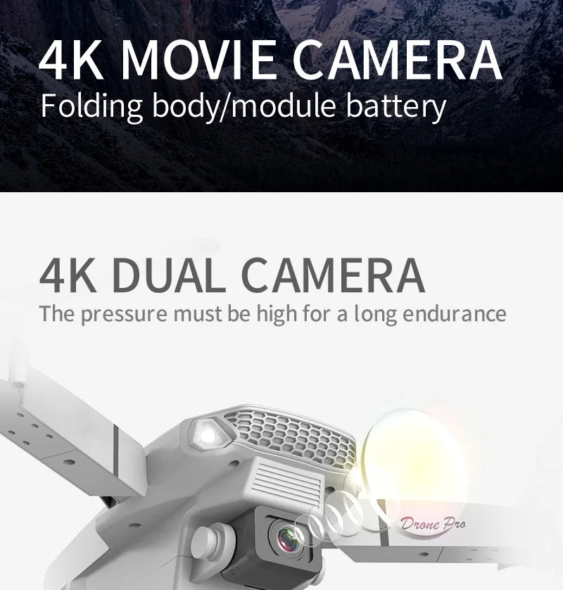 KBDFA 2023 E88 Pro WIFI FPV Drone – 4K/1080P HD Camera, Height Hold, Foldable Quadcopter Helicopter for Kids & Gifts        4o mini