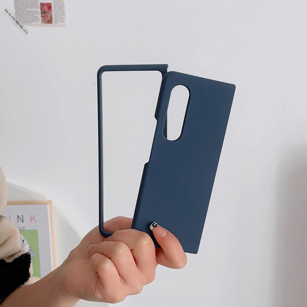 Soft Silicone Shockproof Phone Case for Samsung Galaxy Z Fold 6/5/4/3 – Multi-Color Protective Cover