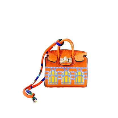 New Mini House Small Bag - Handheld, Portable with Hand Rope, Bluetooth Earphone Bag, Zero Wallet, Multi-Functional Small Bag