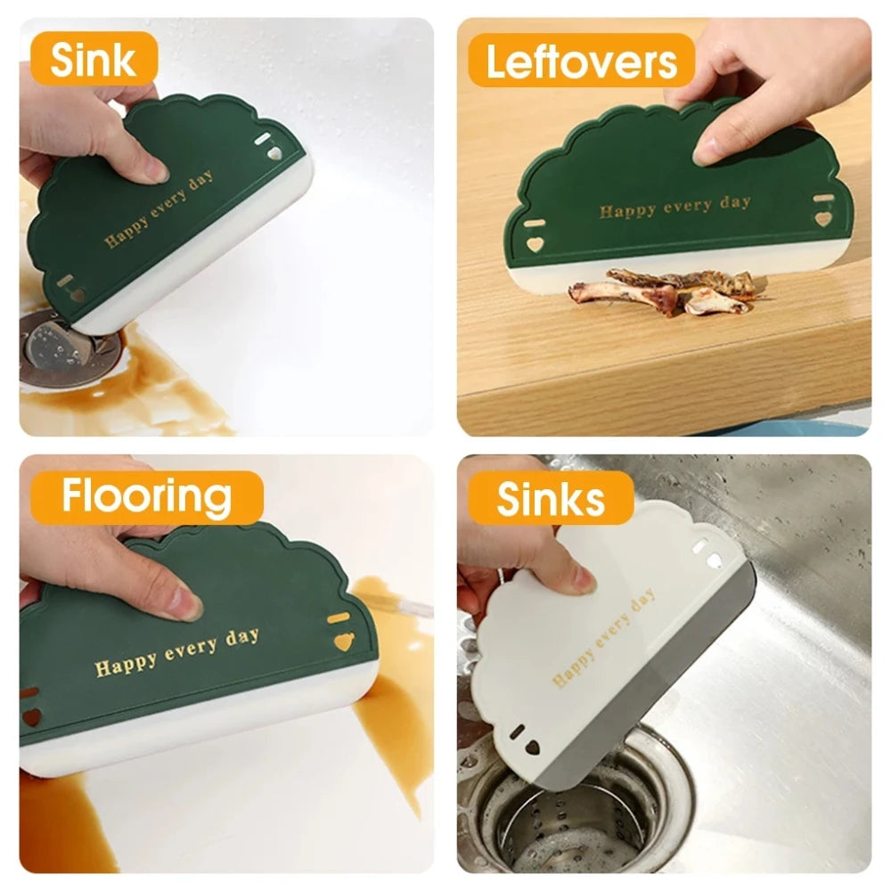 Multi-Pack Mini Water Scrapers - Plastic Countertop Wipers for Home Cleaning, Ideal for Tables, Bathrooms, Mirrors, Toilets, Sinks, and Pools