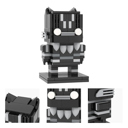 MOOXI Movie Series MOC BrickHeadz Building Blocks Set – DIY Educational Toy for Kids