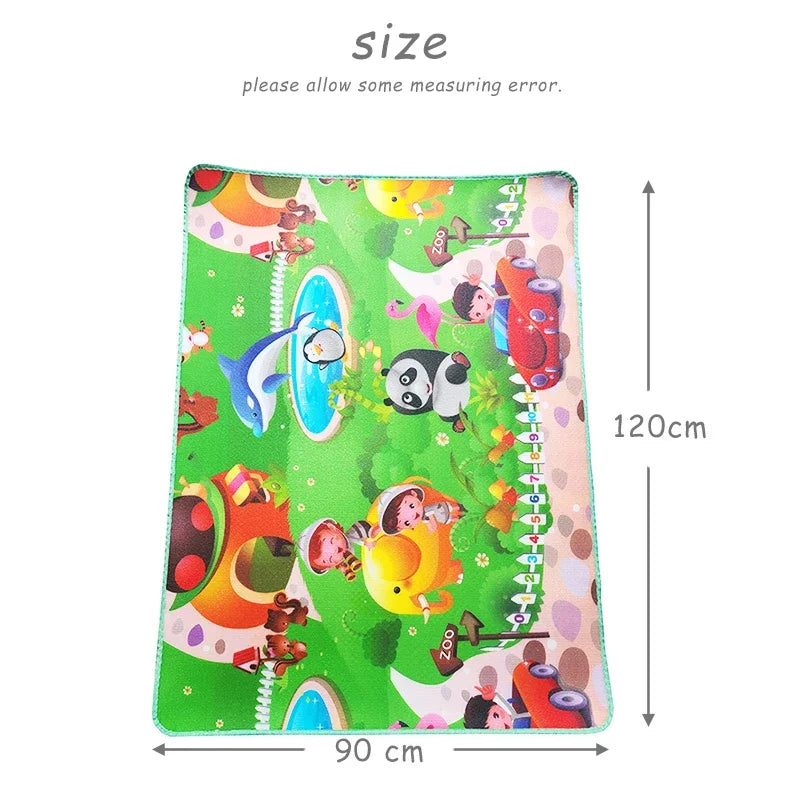 Baby Play Mat - EPE Foam Crawling & Activity Rug for Kids 120x90cm