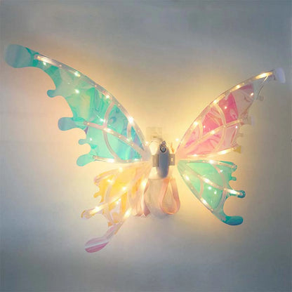 Electric Butterfly Wings Toy – Music & Light Glowing Fairy Wings for Kids Boys & Girls Gift