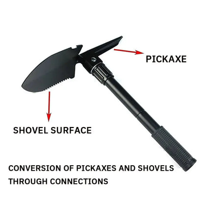 Outdoor Multifunctional Engineer Shovel: Military-Grade Folding Shovel for Camping, Fishing and Vehicle Use