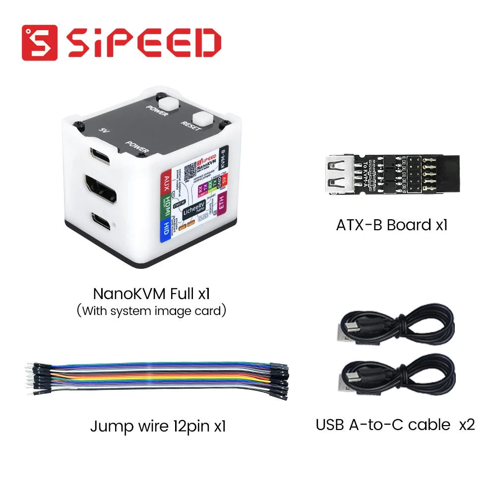 Sipeed NanoKVM PiKVM – Mini Remote Control Server for Operation & Maintenance with HDMI for Raspberry Pi