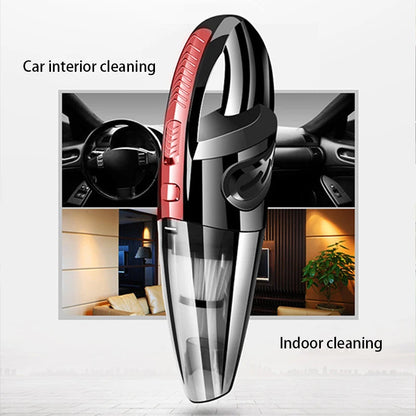 Handheld Car Vacuum Cleaner – Wireless, High-Power Model for Small Car Interior, 1 Set