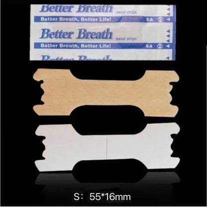 100/200/300PCS Nasal Breathing Strips — Anti-Snoring Nose Patch for Better Sleep and Easier Breathing