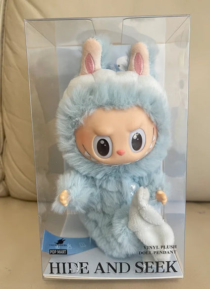 New Arrival Monster Labubu Zimomo Angel Doll – Creative DIY Vinyl Pendant Figure, Toy Replica for Birthday & Christmas Gift