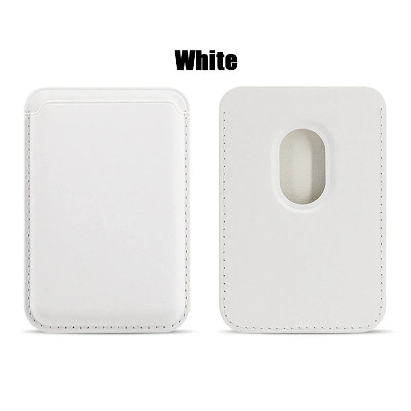 Leather MagSafe Wallet Case with Card Holder for iPhone 15 Pro Max, Compatible with iPhone 14, 13 & 12