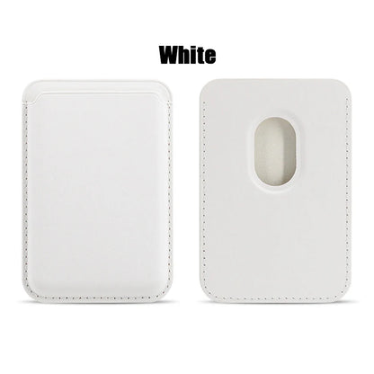 Leather MagSafe Wallet Case with Card Holder for iPhone 15 Pro Max, Compatible with iPhone 14, 13 & 12