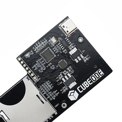 CUBEODE V1.2 GameCube Optical Drive Emulator — Upgraded ODE Board, Replace DVD Drive (No SD2SP2/SDGecko Required)