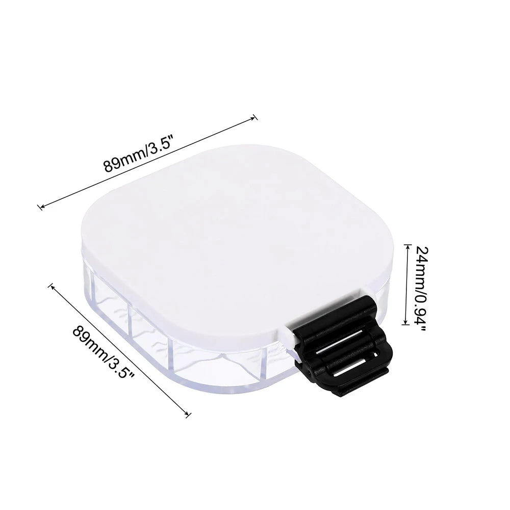 16-Well Transparent Paint Storage Box — Airtight Moisture-Proof Container & Foldable Painting Palette