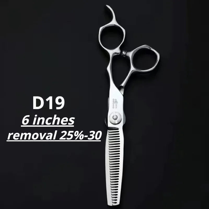 Left-Handed Hairdressing Scissors – 6 Inch Professional Barber Shears & Hair Clippers Cutting Tool