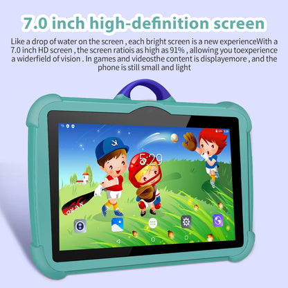7-Inch Kids Tablet PC – Android 13, Quad-Core, 4GB RAM & 64GB ROM, Educational Learning Tablet for Children