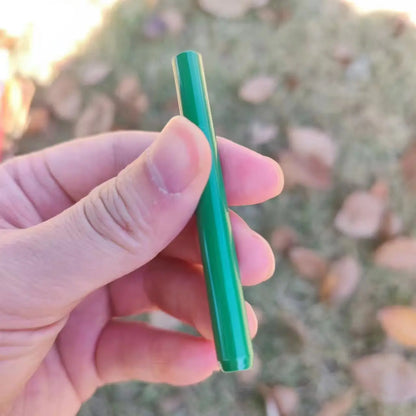 Portable Metal Smoke Tube Press – Multicolor Aluminum Alloy Spring Tubes
