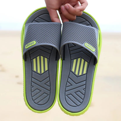 Men’s Casual One-Strap Slide Sandals – Lightweight Beach & Everyday Comfort Slip-On Shoes for Relaxed Wear