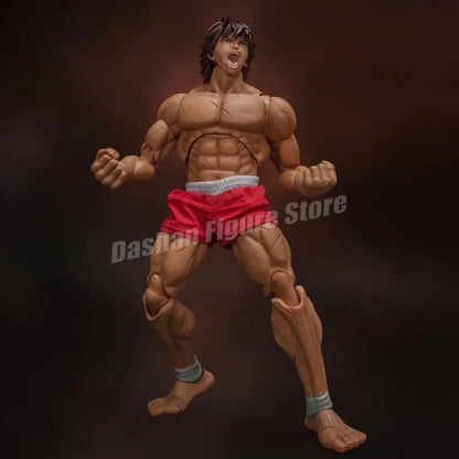 ST Baki Hanma Son of Ogre Action Figure – Hanma Yuujiro PVC Fighting Anime Model Toy Collection Gift