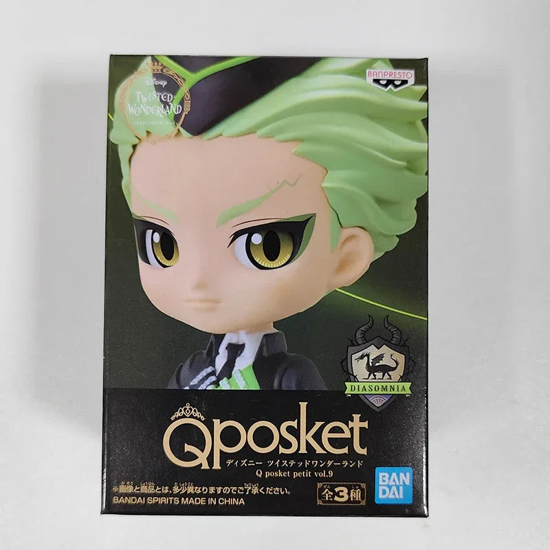 Bandai Q Posket Disney Twisted Collectible Figures – Leona, Jack, Ruggie, Wonderland Azul, Ashengrotto Toy Gift
