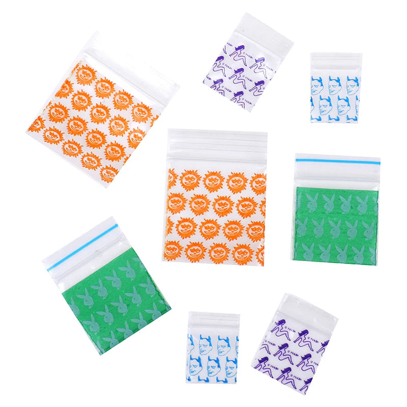 Sealed Tobacco Storage Bag with Holder – Gift-Ready Bags in Random Colors and Styles | Available in S/M/L/XL Sizes