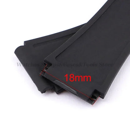 18mm Silicone Watch Strap for Casio F84 F91W - Replacement Band for F105 F108 FA158 F168 AE1200 AE1300 Watches