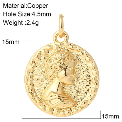 Gold Color Heart, Eye & Star Charms for Jewelry Making – DIY Angel Evil Eye Pendants for Earrings & Necklaces