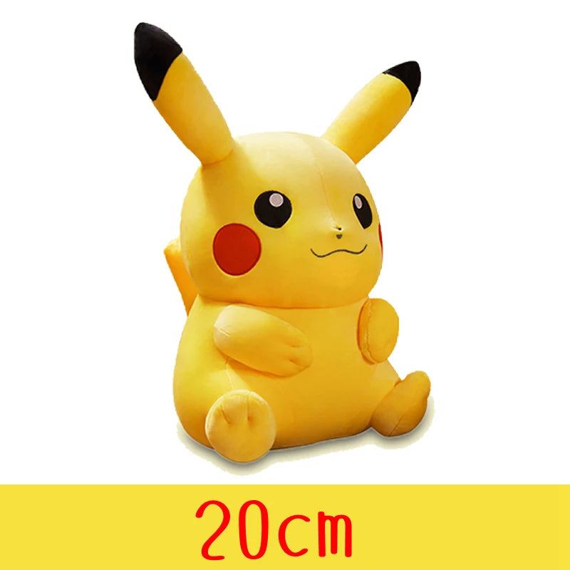 Original Pokémon Gengar Plush 24cm – Cute Pikachu Soft Stuffed Toy Doll for Kids Birthday Gift