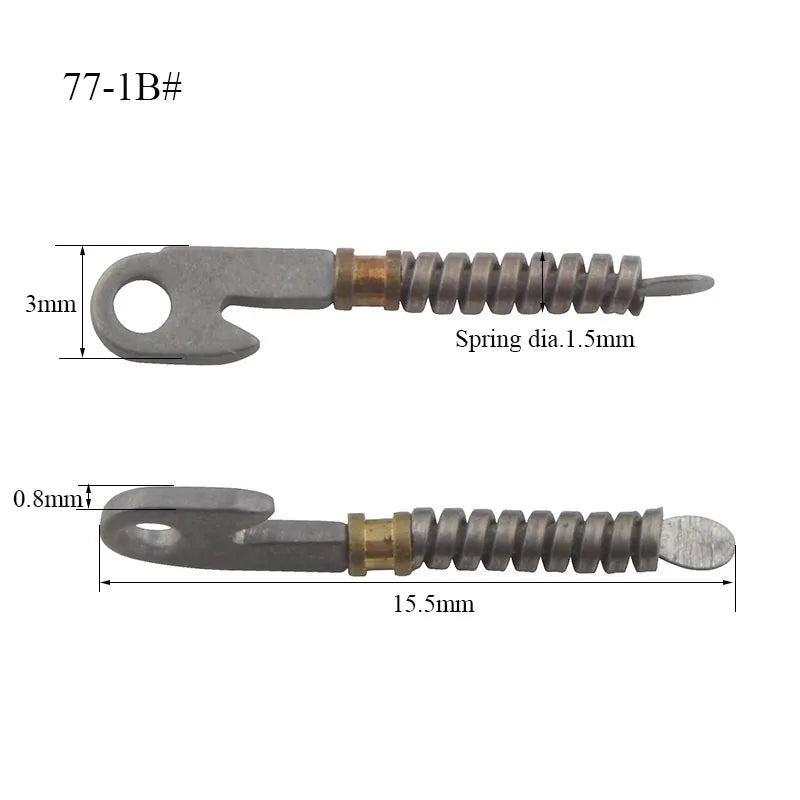 100pcs Glasses Spring Insert Hinges – Eyeglasses Repair & Replacement Accessories