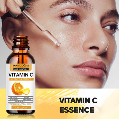 Vitamin C Facial Essence – Dark Spot Care, Anti-Aging Hydration & Collagen-Enriched Skin Nourishing Serum