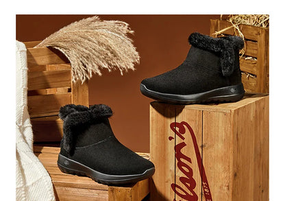 Skechers "ON-THE-GO JOY" Women's Snow Boots - Soft, Comfortable, Fashionable & Warm Female Winter Boots