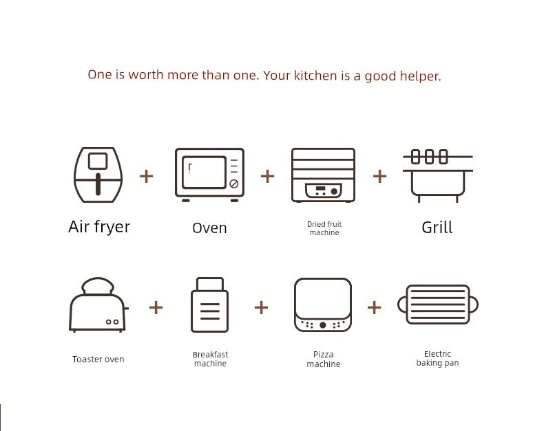 Multi-Functional All-in-One Oven | Compact Home Kitchen Appliance & New Arrival