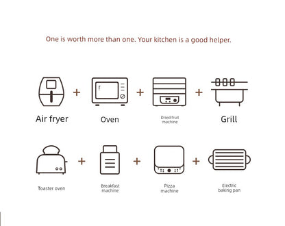 Multi-Functional All-in-One Oven | Compact Home Kitchen Appliance & New Arrival