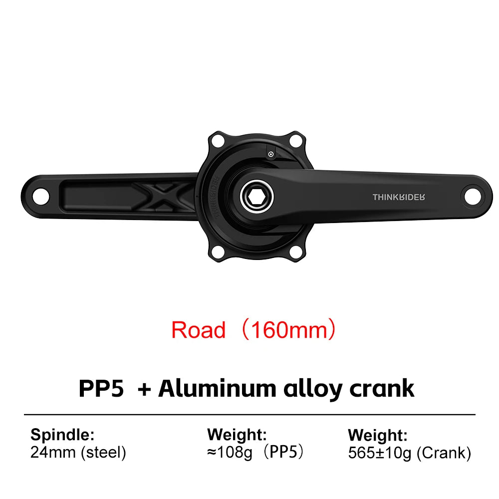 THINKRIDER PP5 Bike Power Meter - 4-Bolt 110BCD Cadence Crankset for Shimano