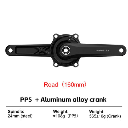 THINKRIDER PP5 Bike Power Meter - 4-Bolt 110BCD Cadence Crankset for Shimano