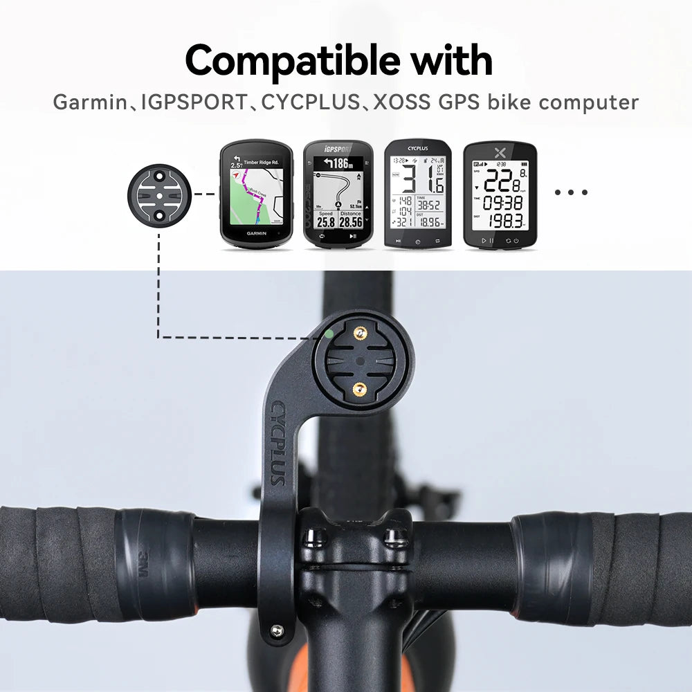 GPS Bike Computer Mount Holder — Cycling Handlebar Bicycle Computer Accessory