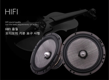 165AS Access Performance Component Car Speakers - 6.5 Inches, 120W - Perfect Father's Day Gift