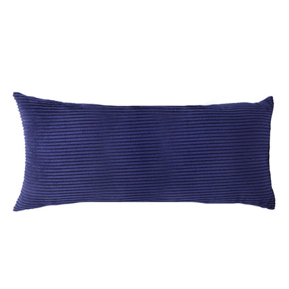 Striped Corduroy Body Pillow Cover - Plush Long Cushion Case for 50x70/50x100/50x120CM Bedding & Home Comfort