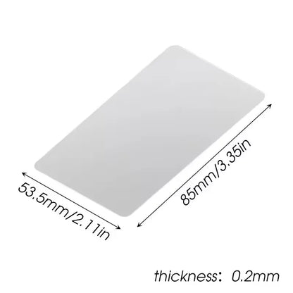 Plastic Phone Screen Opening Cards - Ultra Thin Flexible Pry Tools for Mobile & Tablet Repair