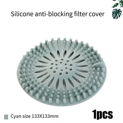 Sewer Hair Floor Drain Filter – Anti-Clogging Bathroom & Kitchen Sink Cover, Magic Hair Catcher Tool